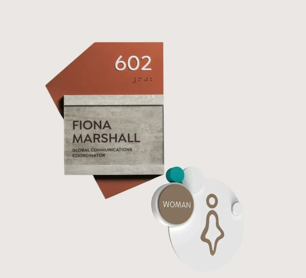 Customized Apartments Units Identification Signages