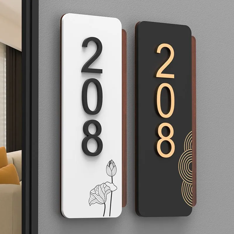 premium layered directional signage piece