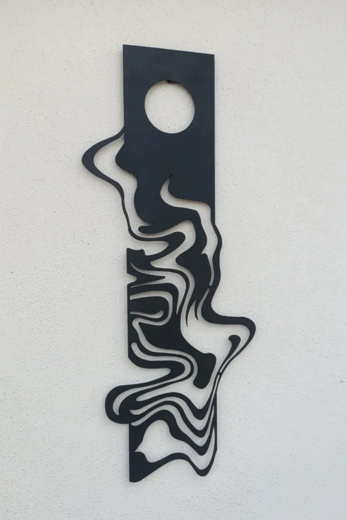 Moonlight pattern Metal Wall Art,
