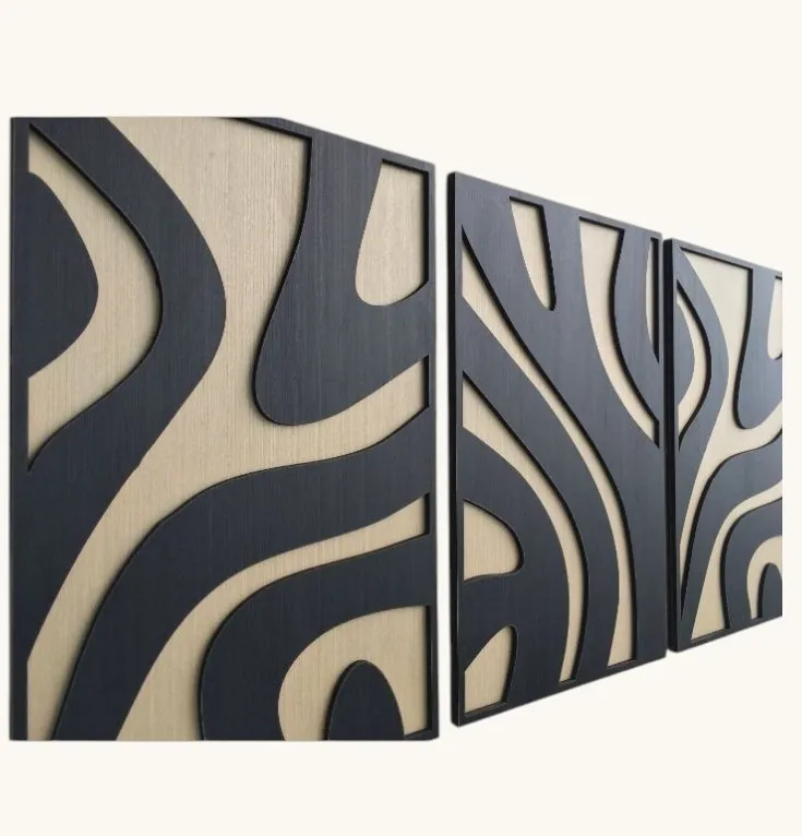 Modern Flow Abstract Laser Cut Wall Art -